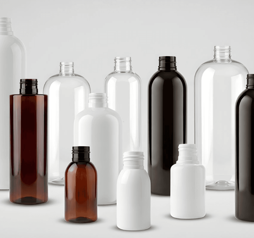 Boston and Bullet Round Bottles